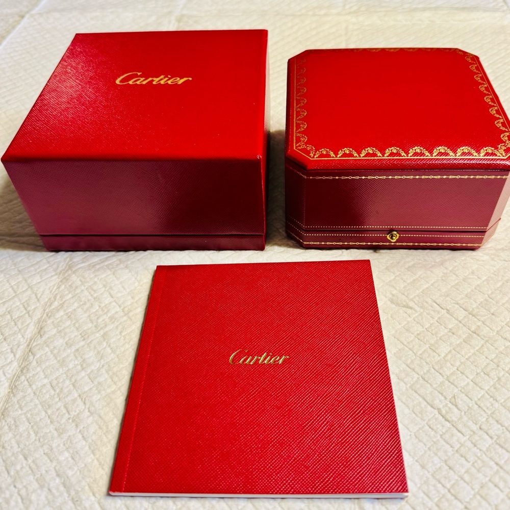 Cartier Love Bracelet Box with Silver Screwdriver.